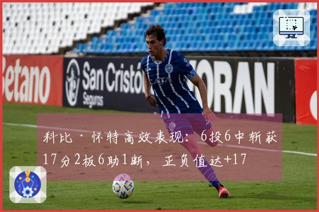 科比·怀特高效表现：6投6中斩获17分2板6助1断，正负值达+17